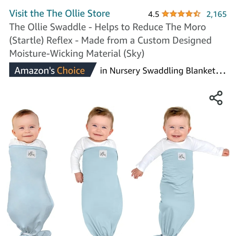 The ollie swaddle sky